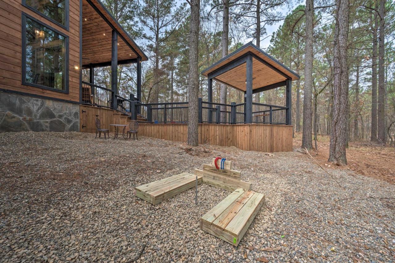 Luxury Cabin In The Woods With Hot Tub And Yard Games! 브로큰보우 외부 사진