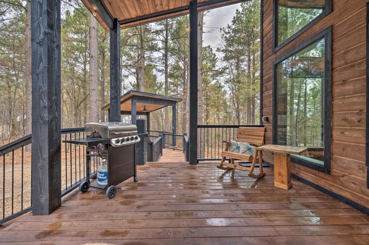 Luxury Cabin In The Woods With Hot Tub And Yard Games! 브로큰보우 외부 사진