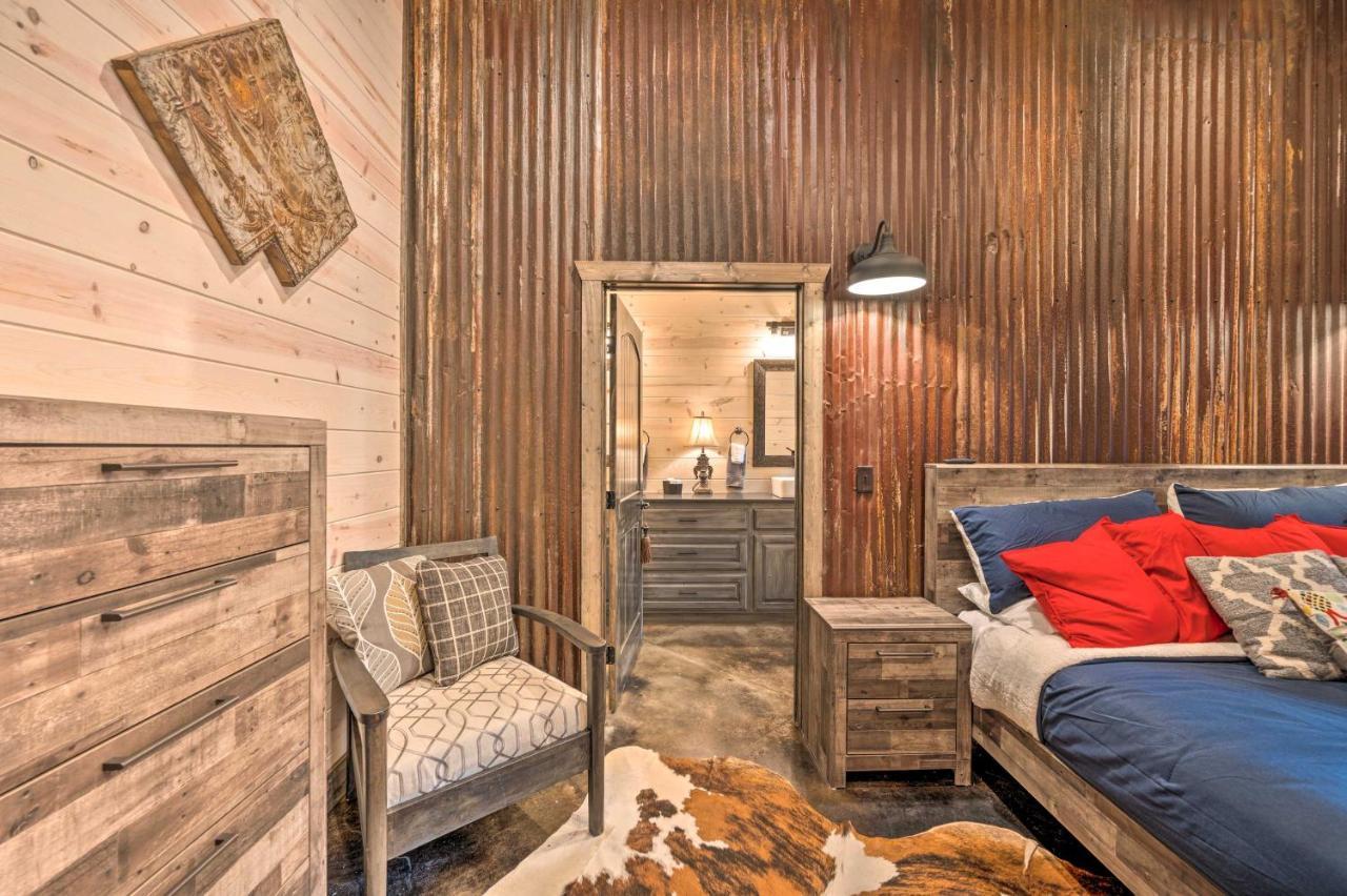 Luxury Cabin In The Woods With Hot Tub And Yard Games! 브로큰보우 외부 사진