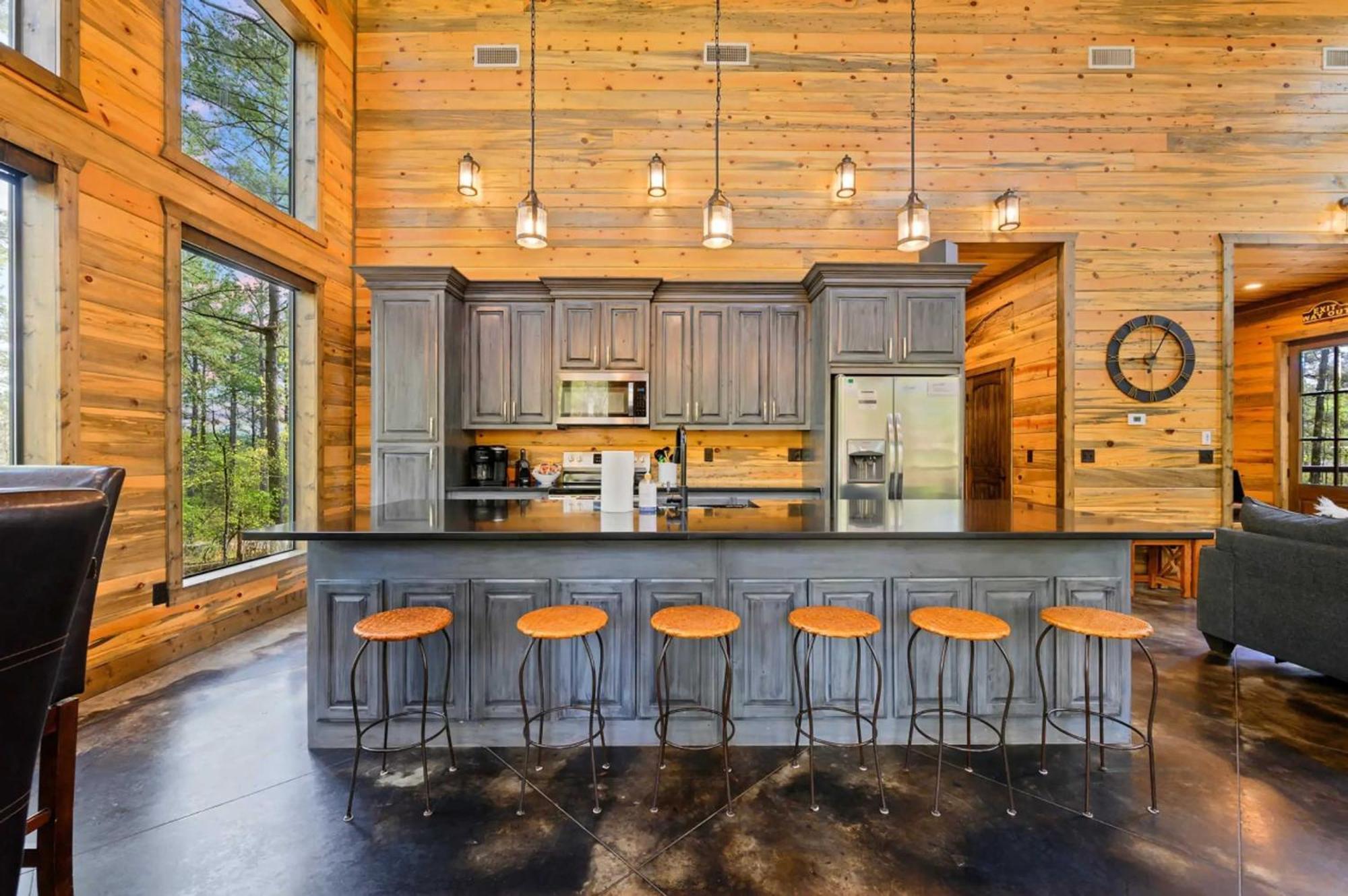Luxury Cabin In The Woods With Hot Tub And Yard Games! 브로큰보우 외부 사진